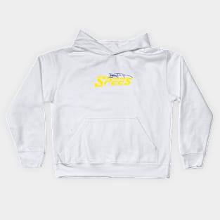 speed cars sticker Kids Hoodie